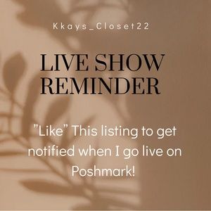 Kkays_closet22 is now live🤩